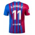 Camisola FC Barcelona Ousmane Dembele 11 Equipamento Primeiro 2021-2022 Manga Curta